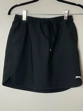Slazenger Black Golf Skort with Elastic Waist Athletic Casual Gorpcore Tennis XS